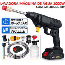 Pistola de agua a presión inalámbrica con una batería